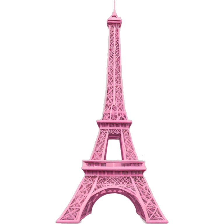 eiffel tower pink emoji