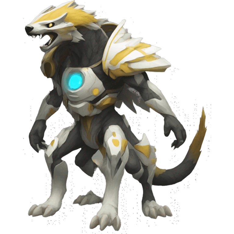 Protogen full body emoji