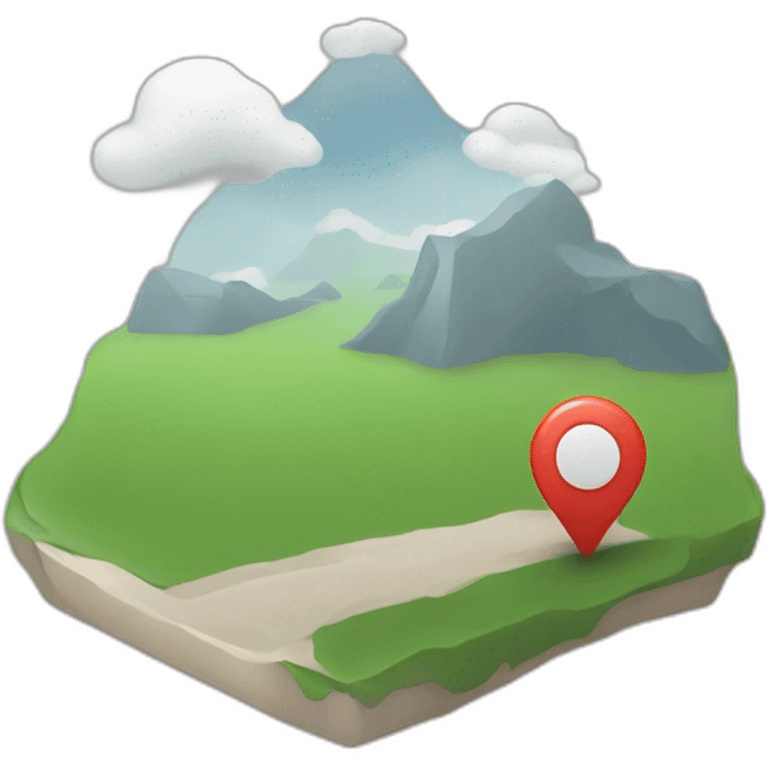 location pin emoji