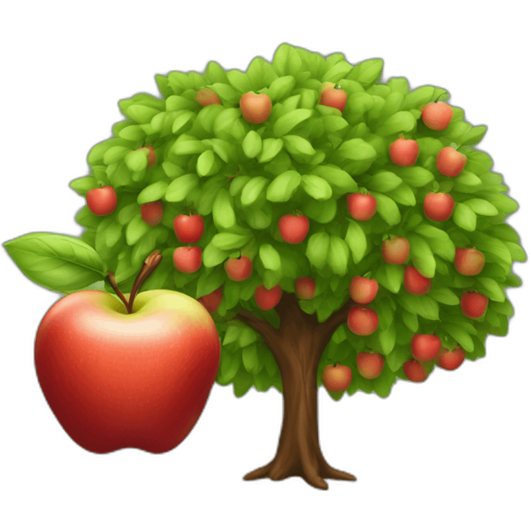 bibleadam and apple tree emoji