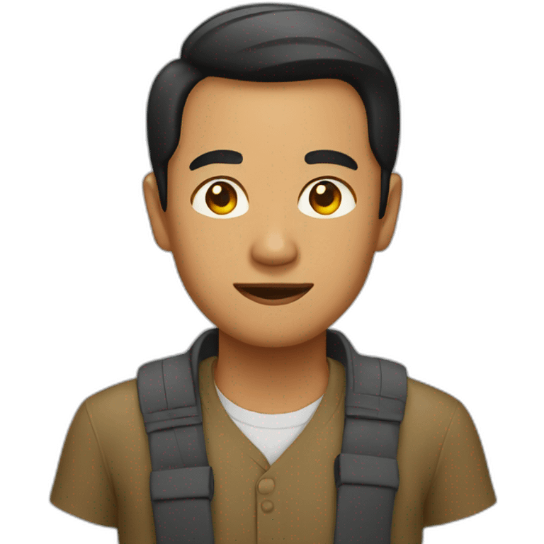 Indonesian man emoji