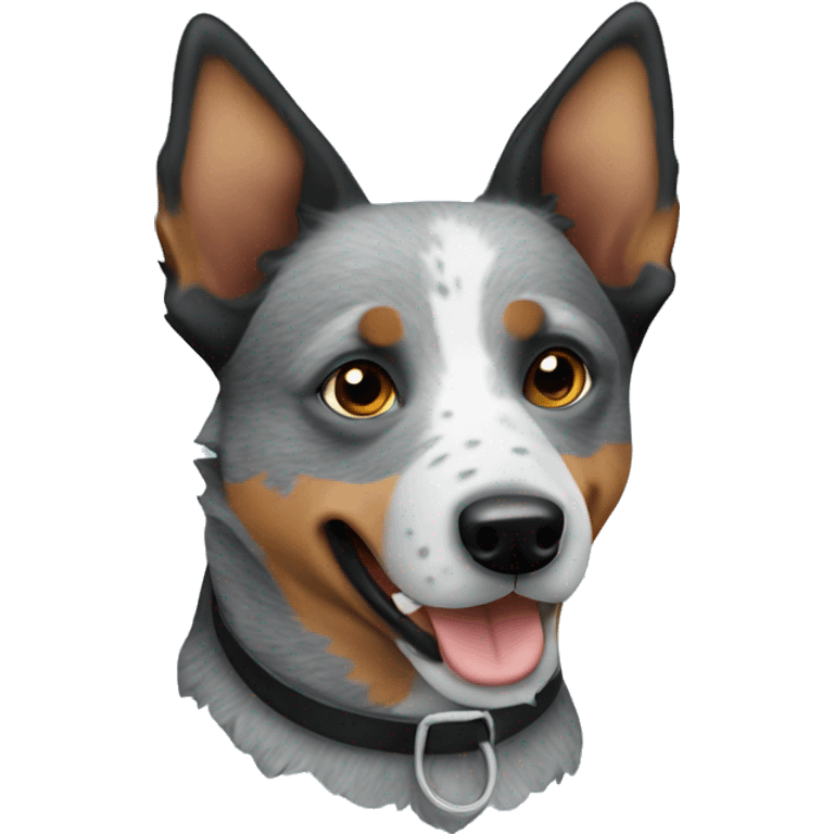 blue heeler dog emoji