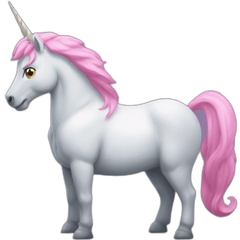 Licorne musclé  emoji