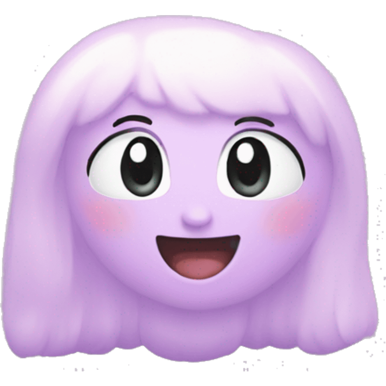 Cœur violet pastel emoji