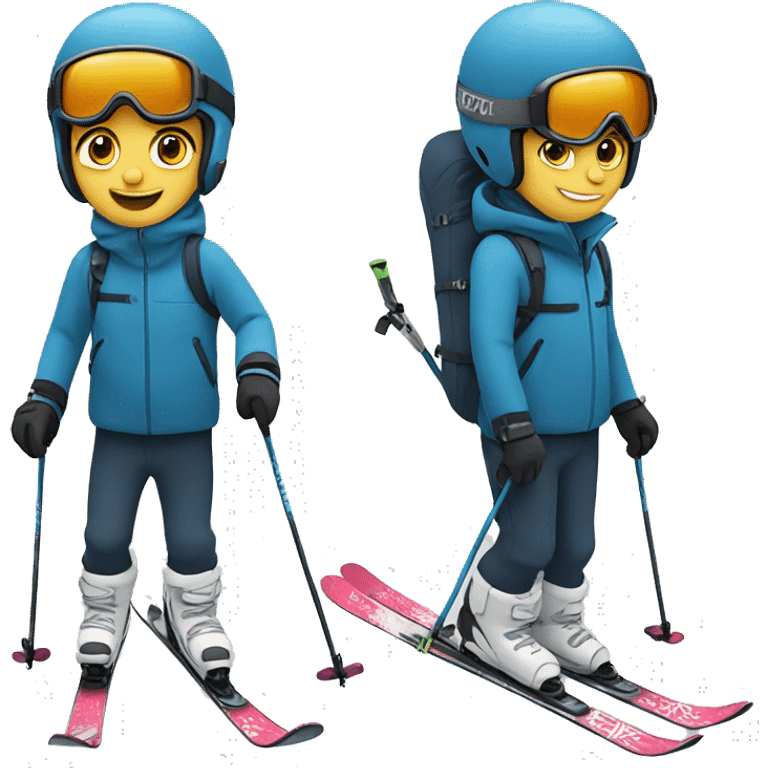 Skiing emoji