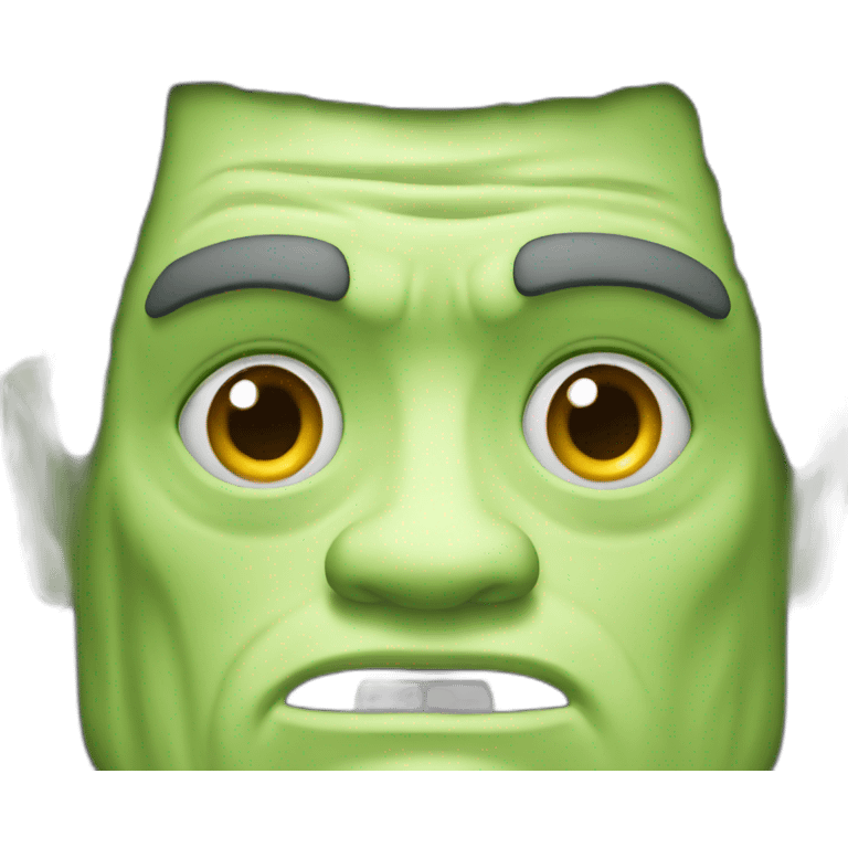 Frankenstein beast dandy emoji