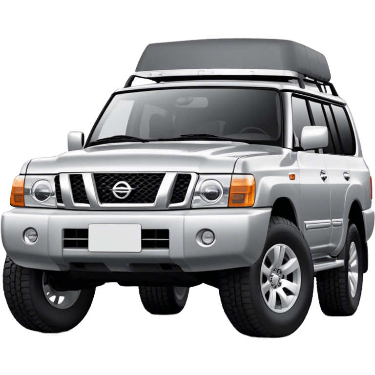 Nissan Patrol y62 - Nissan (Model Year: 2022) (Iconic colour: Silver) emoji