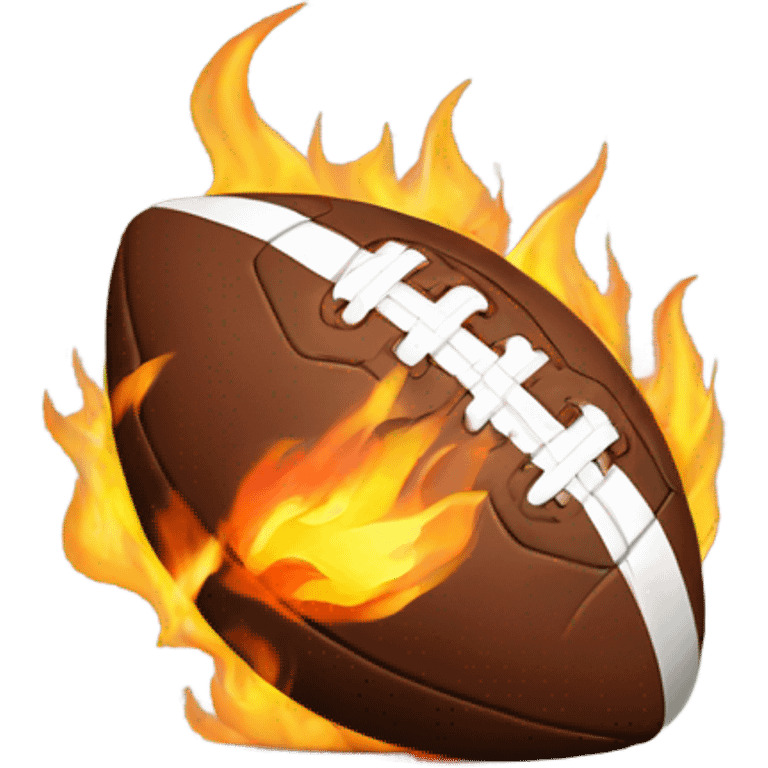 Football fire  emoji