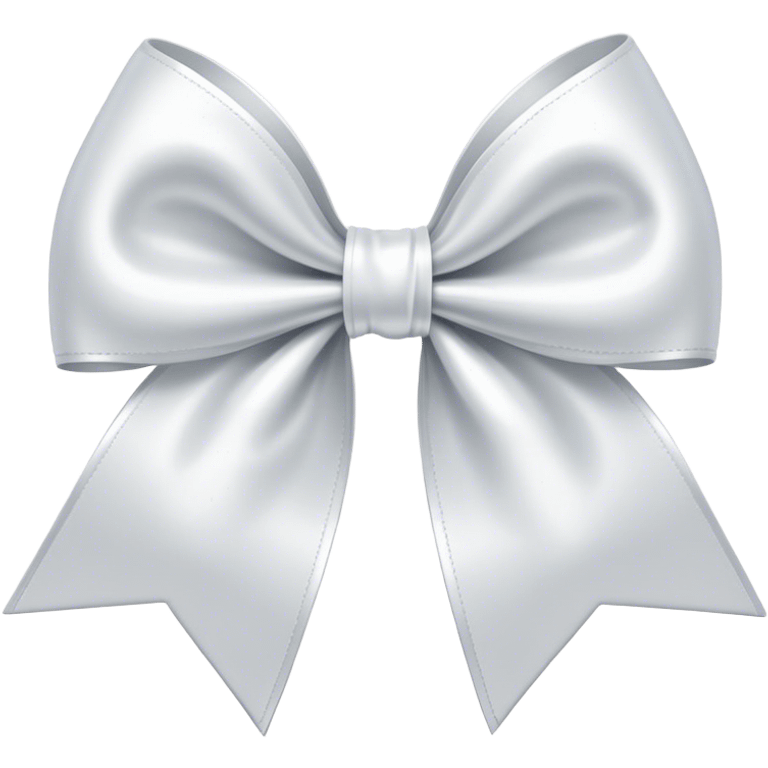 white bow emoji