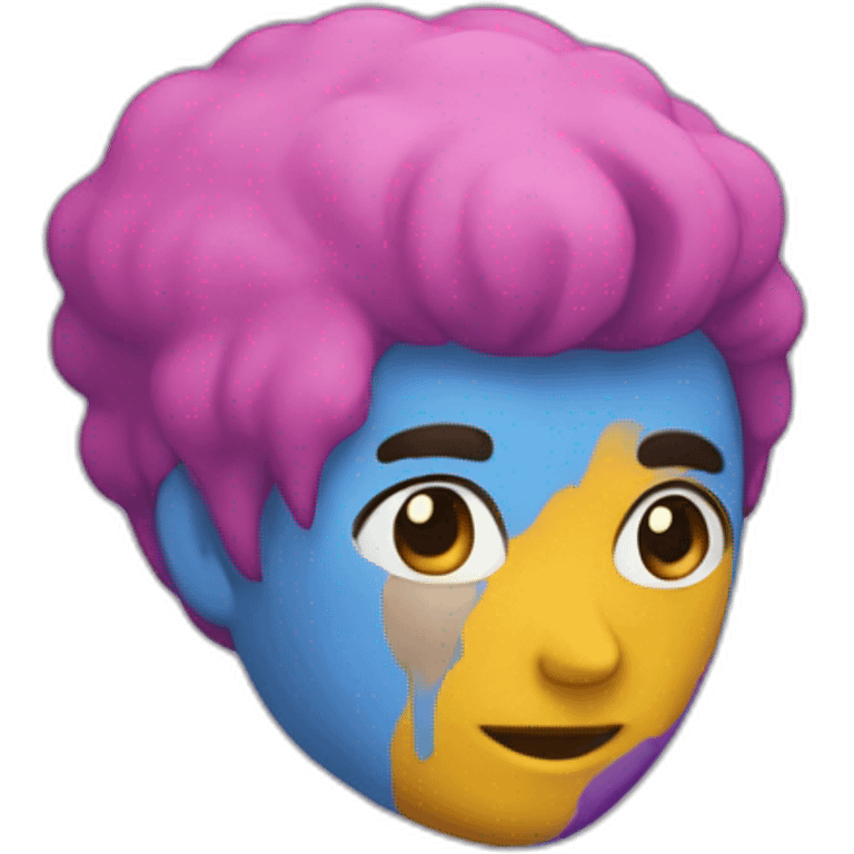 corazon de dos colores emoji