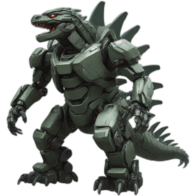 Mech godzilla emoji