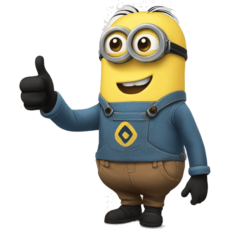 minion thumbs up emoji