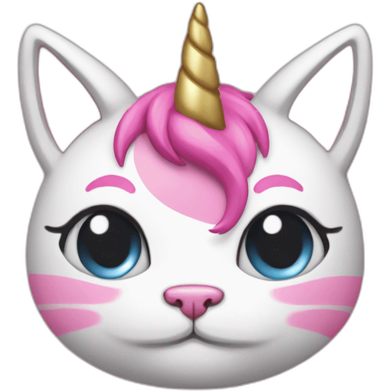 pink cat unicorn emoji