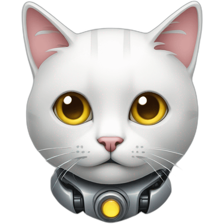 a cat roboter emoji