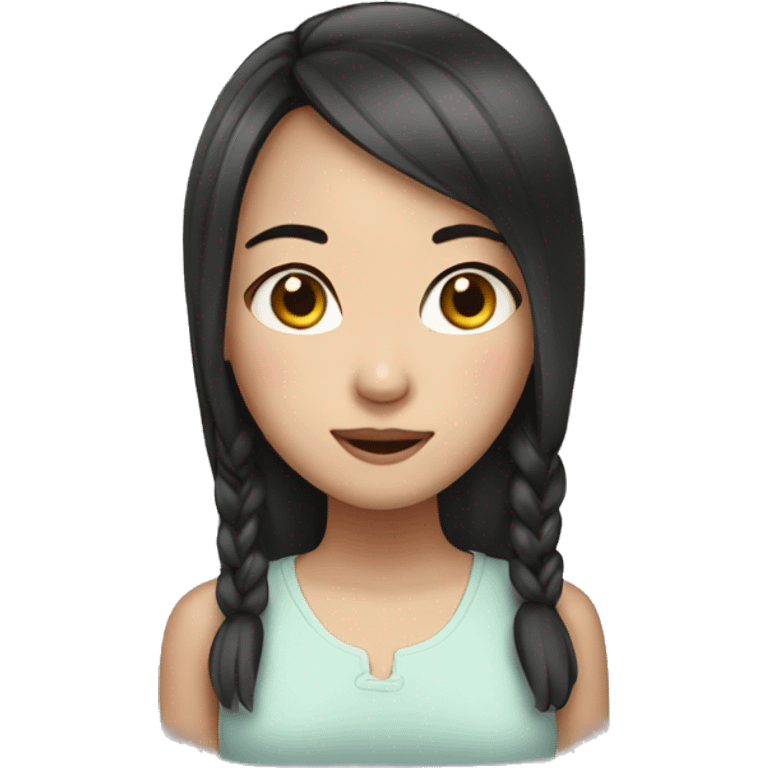 Chinese girl  emoji