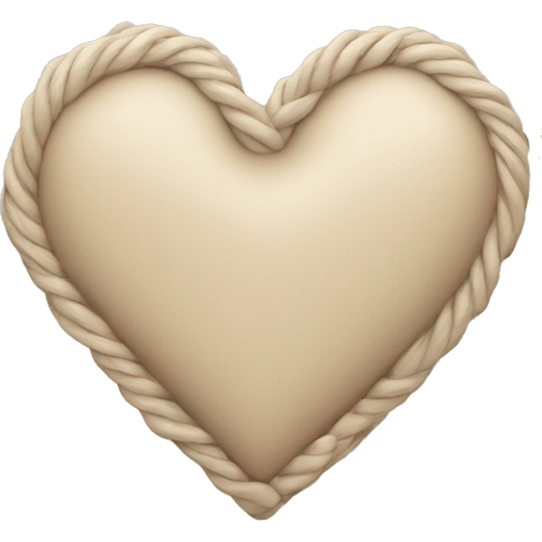 heart beige emoji