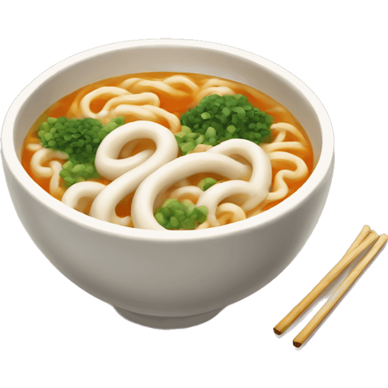 Udon soup emoji