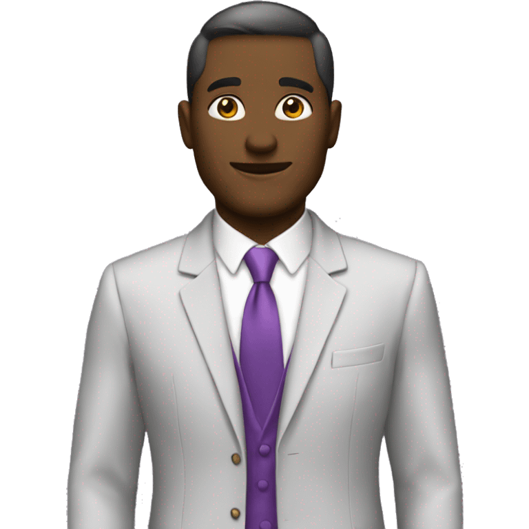 change the suit color to purple emoji