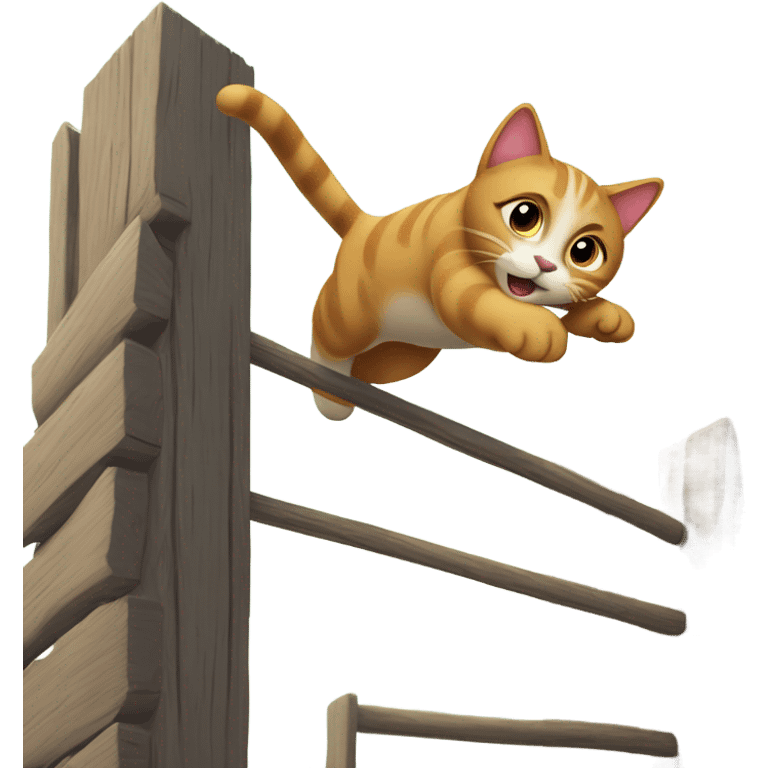 Cat parkour  emoji