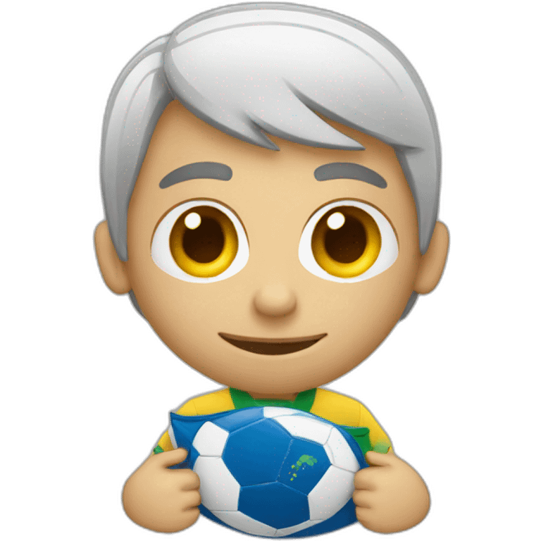 man with world cup emoji