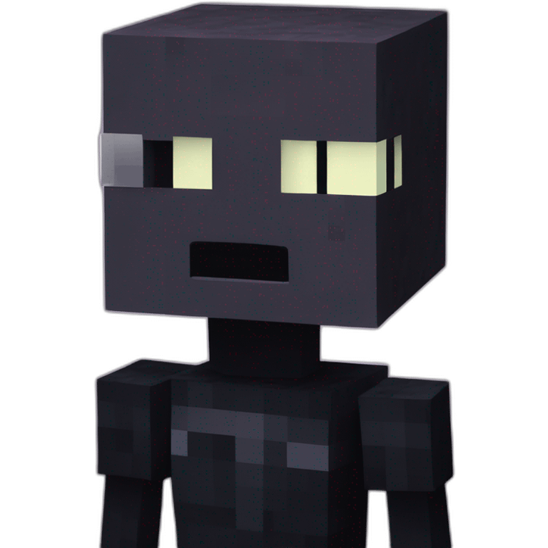 Minecraft enderman emoji