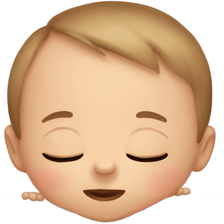 Baby sleep  emoji