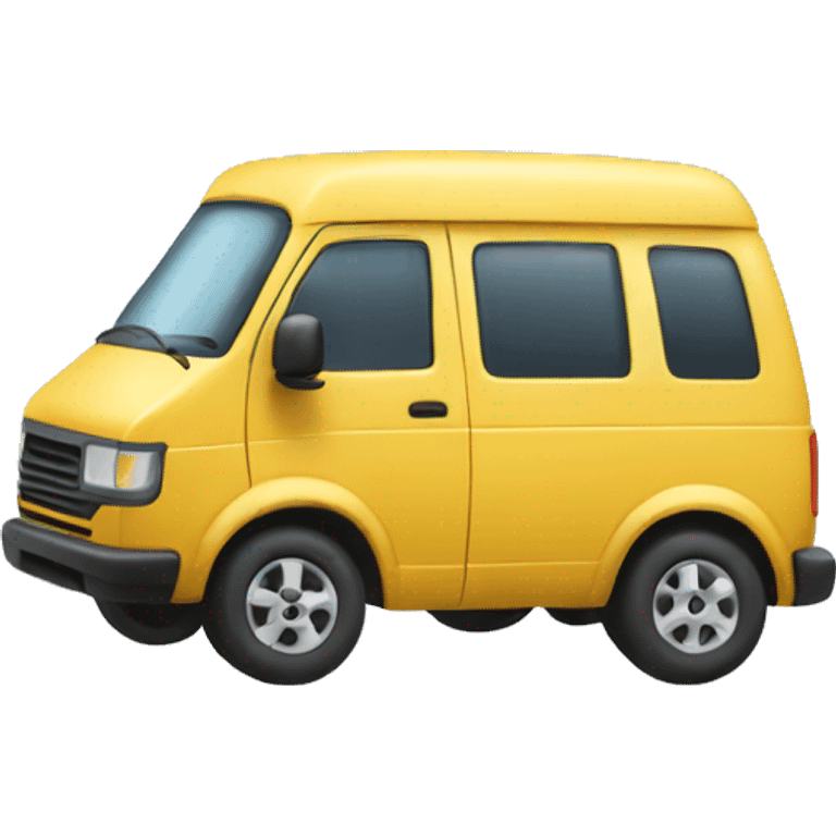 person driving a van emoji