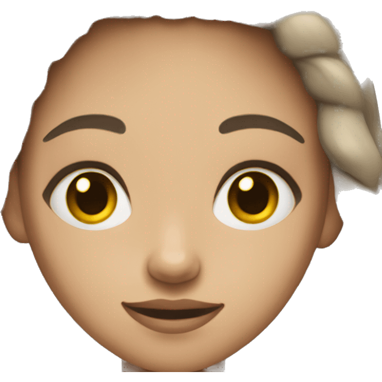 girl student with light skin emoji