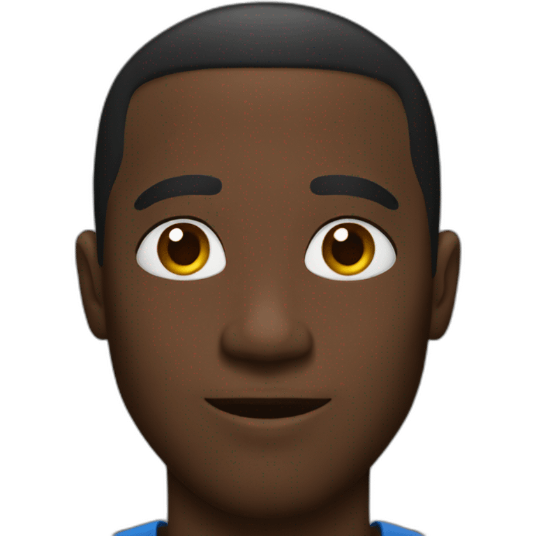 Black guy emoji