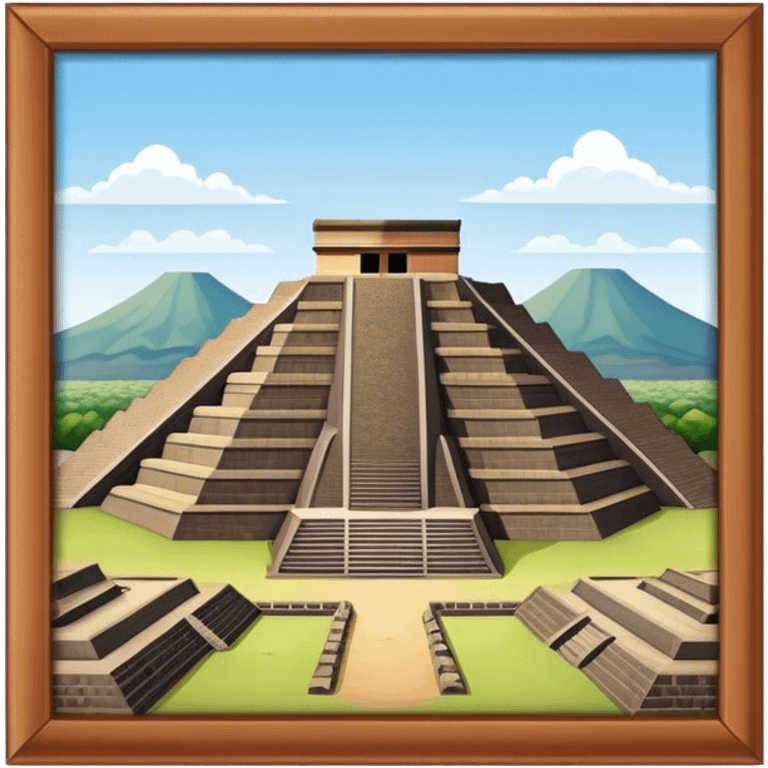 teotihuacán pyrammexicod  emoji