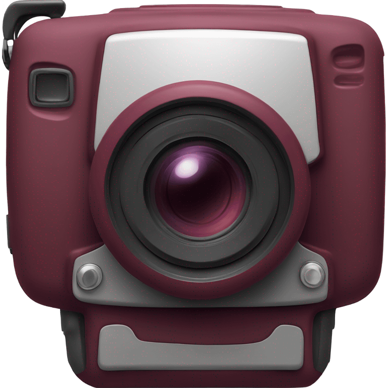 burgundy camera 📷  emoji