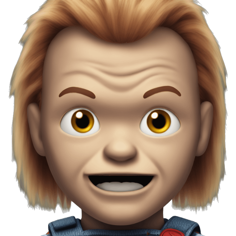 scary chucky emoji