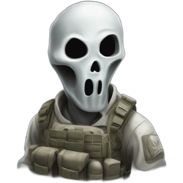 Ghost call of duty emoji