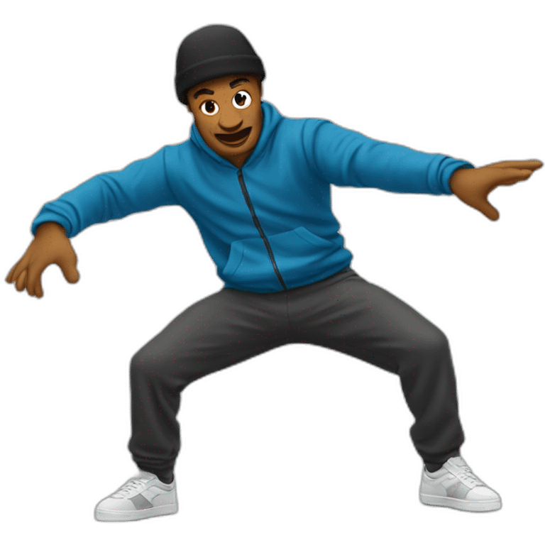 Mahomet breakdancing emoji