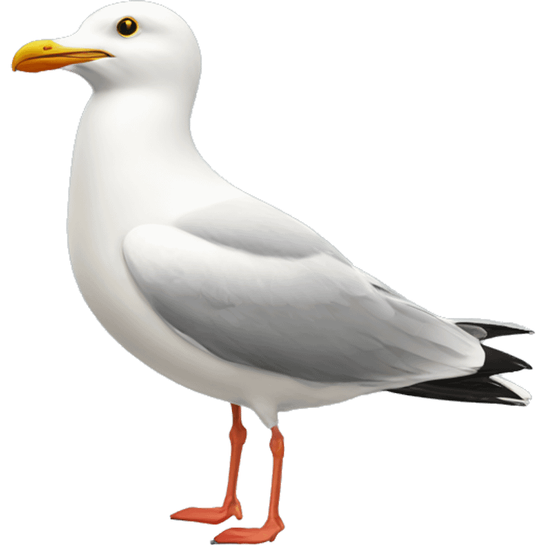 Seagull with tap shoes  emoji