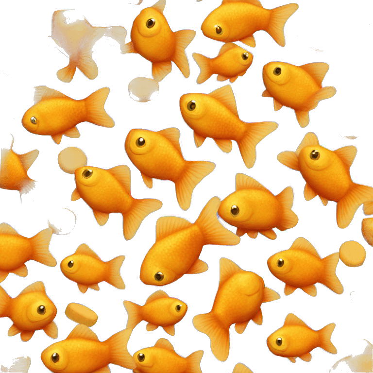 Goldfish cracker emoji