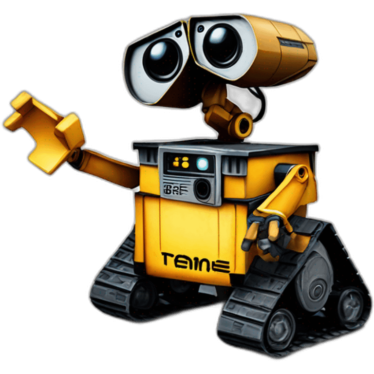 wall-e play music emoji