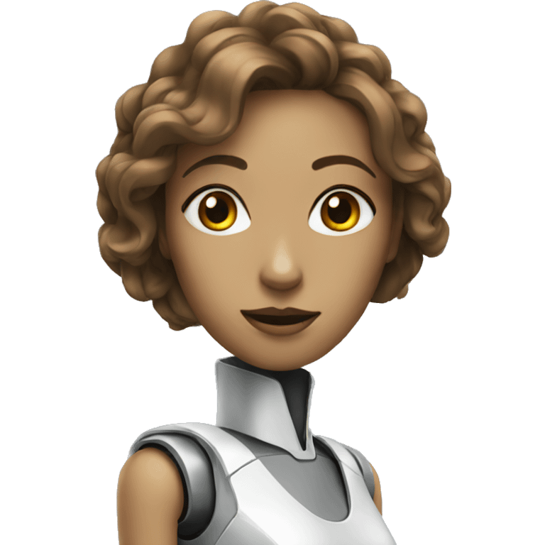 Robot woman emoji