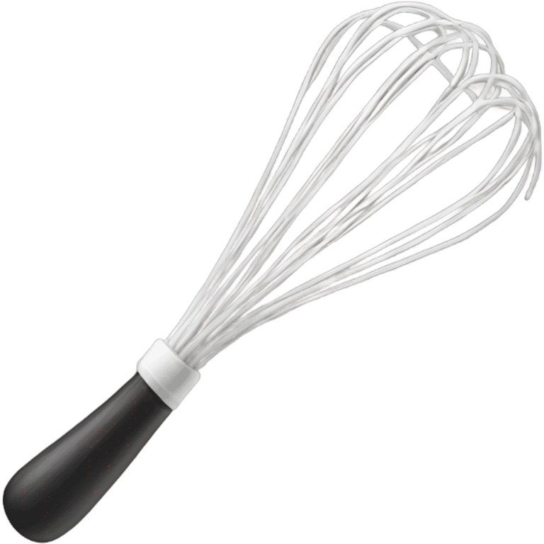 white whisk emoji