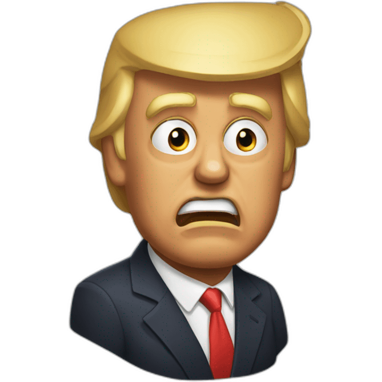 Donald Trump ungry emoji