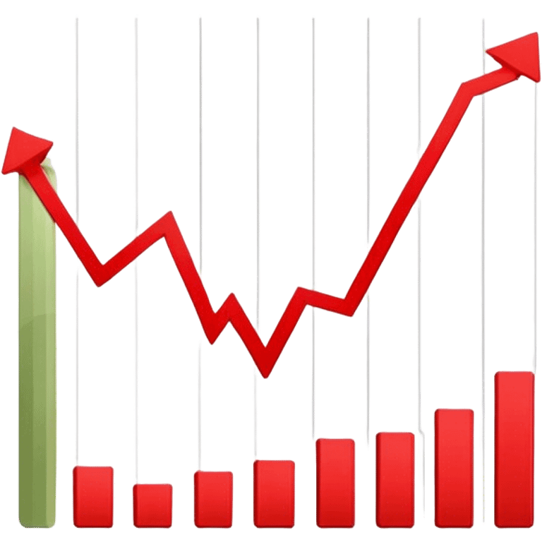 bar chart money going down emoji