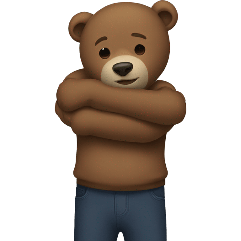 Bears hug emoji