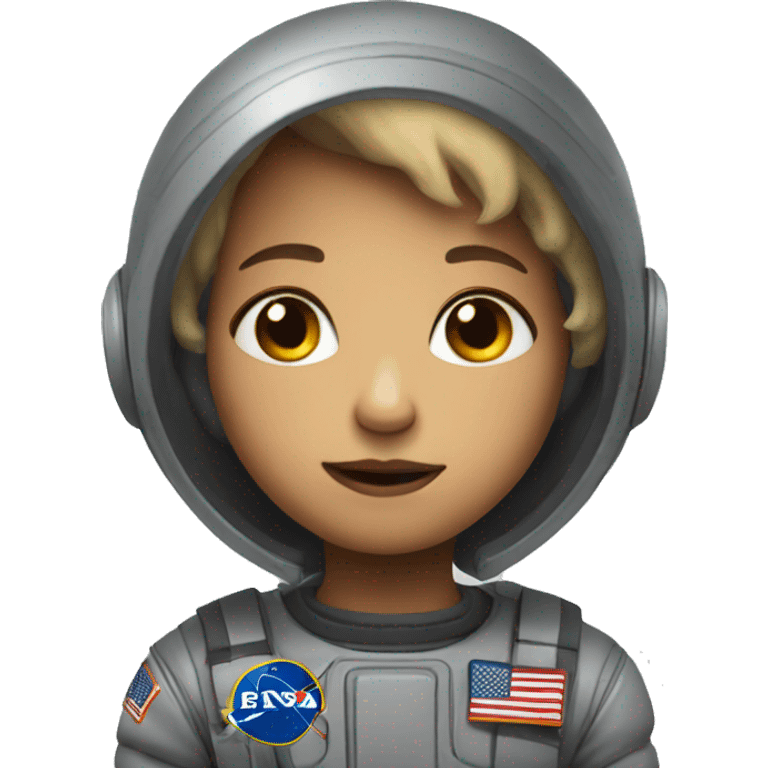 Space short child emoji