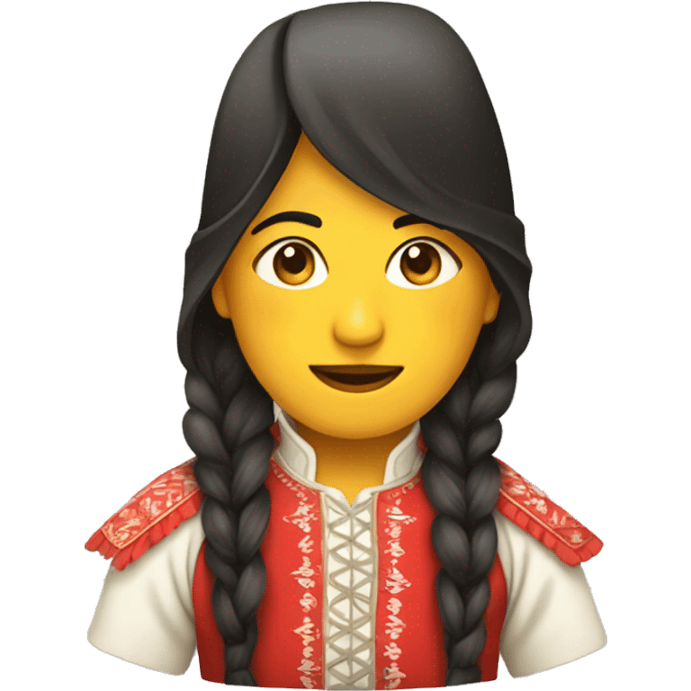 traditional chilean dress emoji