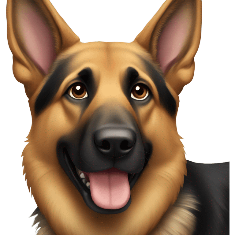 German shepherd male named Jasper emoji