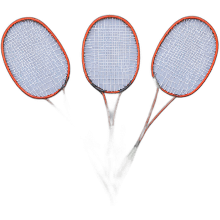 Raquettes de badminton emoji