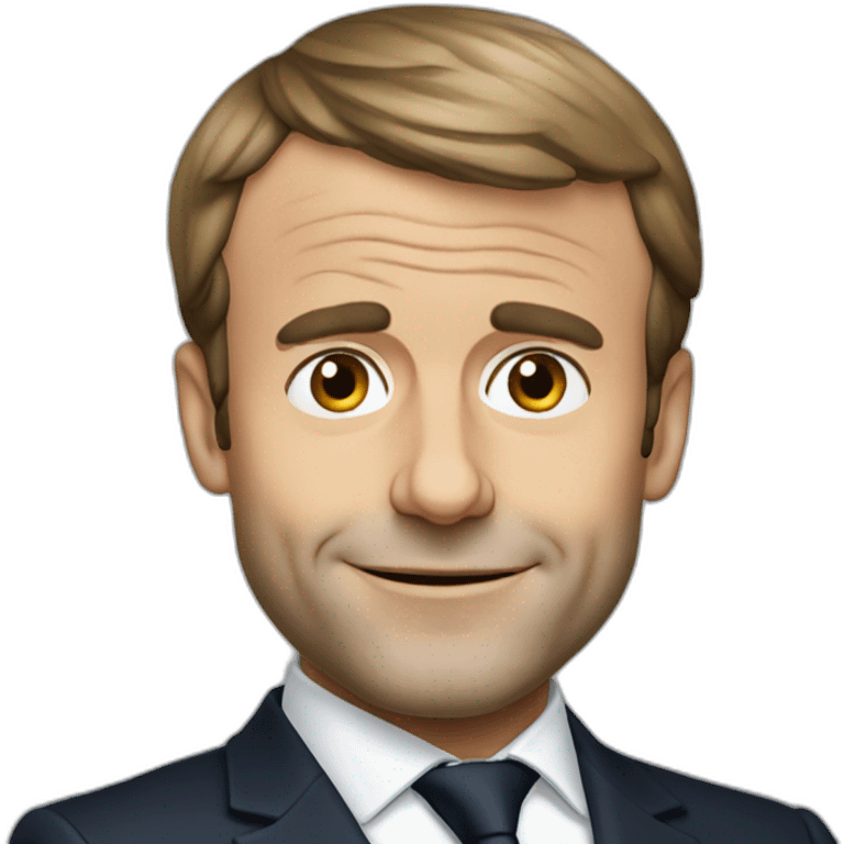 emmanuel macron emoji