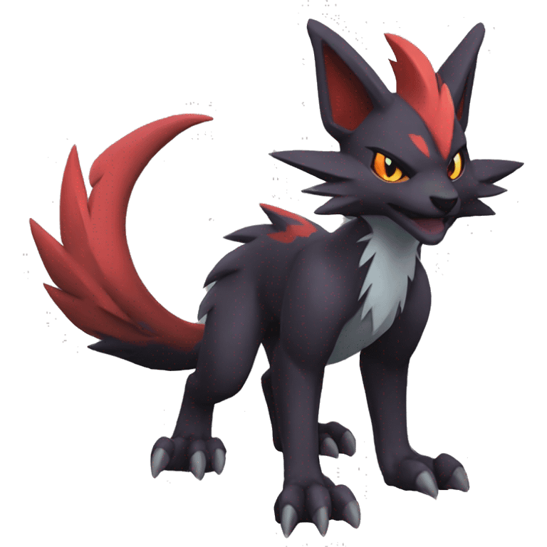 Noivern-Litten-Zoroark full body emoji