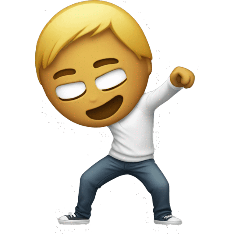 person dabbing emoji