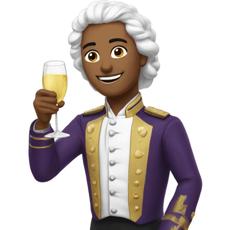 Brindis de champán  emoji